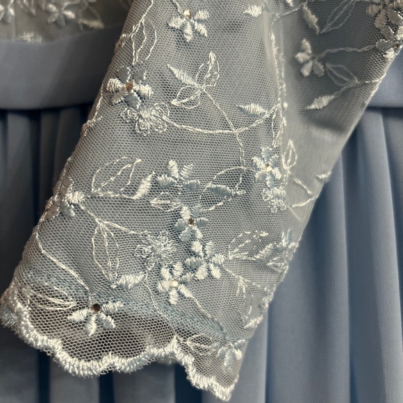 Custom Blue Dress - Picture 1 of 2